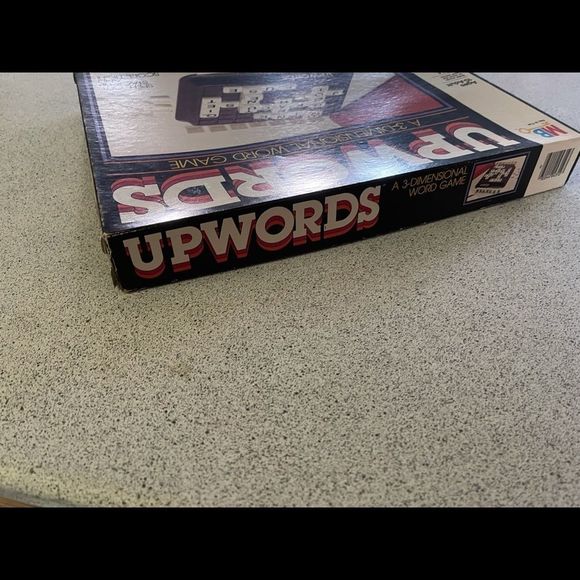 Vintage 1983 Milton Bradley Upwords 3-dimensional word game. - Picture 3 of 6